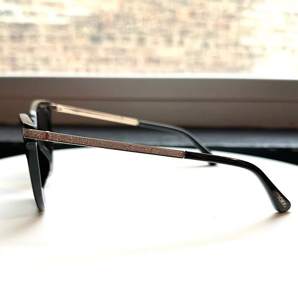 🌺JIMMY CHOO🌺 Axelle/G/S Cat Eye Butterfly Sunglasses - Picture 9 of 16